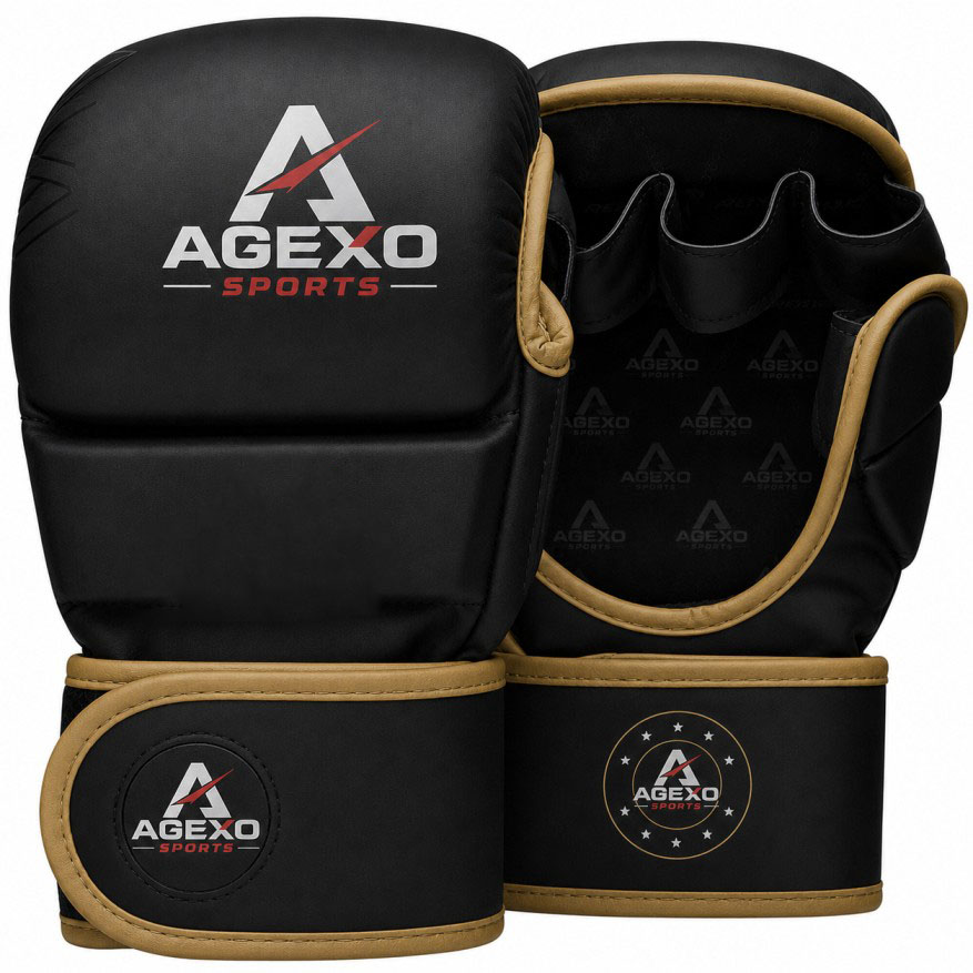Agexo F6 MMA Sparring Gloves 7oz Agexo F6 MMA Sparring Gloves 7oz - Image 1