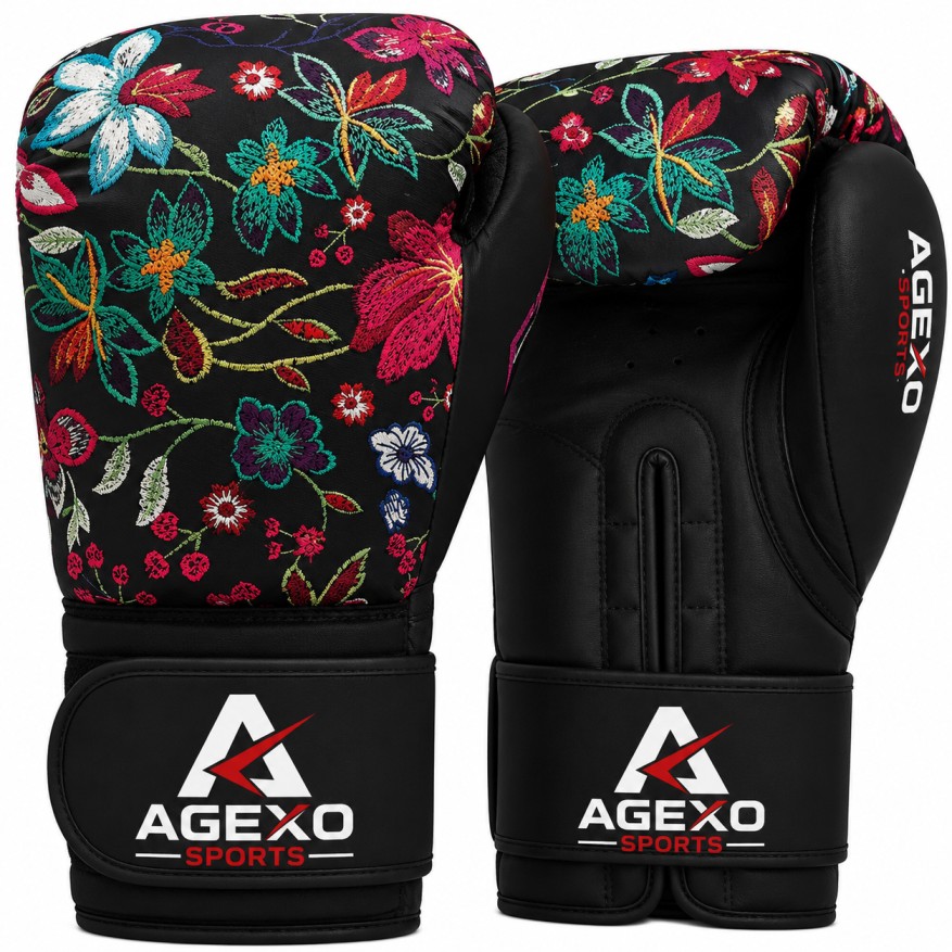Agexo FL3 Floral Boxing Gloves boxing gloves