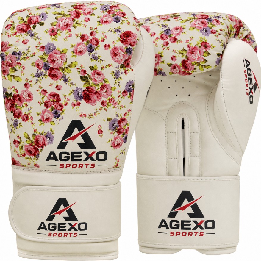Agexo FL6 Floral Boxing Gloves boxing gloves