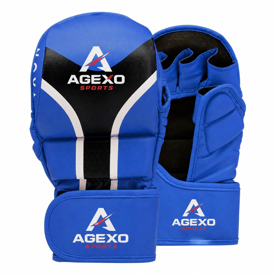 Agexo Grappling Gloves Shooter Aura Plus T-17 mma gloves